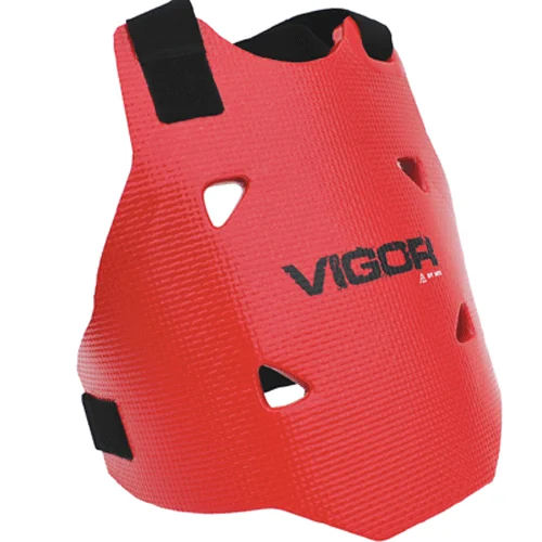 Vigor Foam Chest Guard, Red
