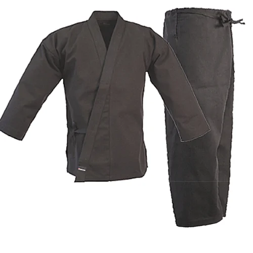 Heavy 12 oz. Cotton Uniform, Black