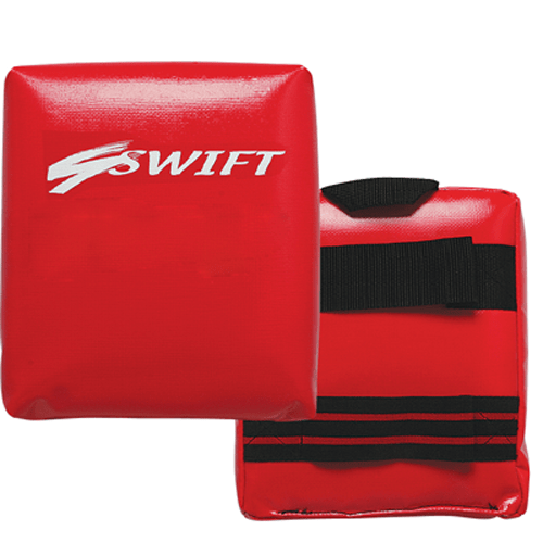Square Hand Pad,Red – M T I