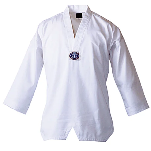 White V-Neck Jacket